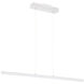 Float LED 36 inch Matte White Pendant Ceiling Light